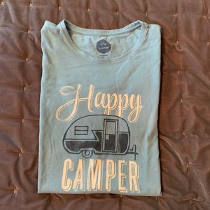 life is good “happy camper” tee